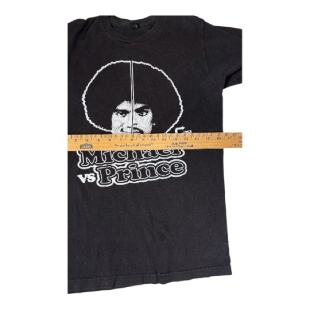 Graphic T Prince Michael Jackson Womens Size S Retro Purple Rain Thriller - Picture 2 of 2